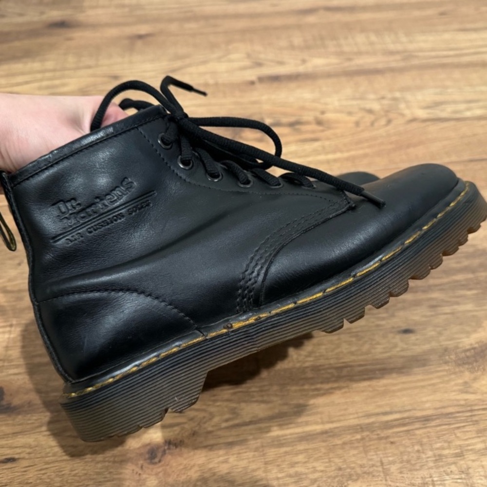 Vintage Dr Martens Made in England 101 Leather Ankle Boots